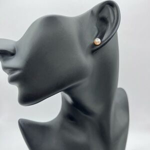 South Sea Pearl Button Earrings